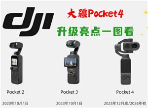 大疆pocket4发布时间及价格 大疆pocket4和大疆pocket3的区别