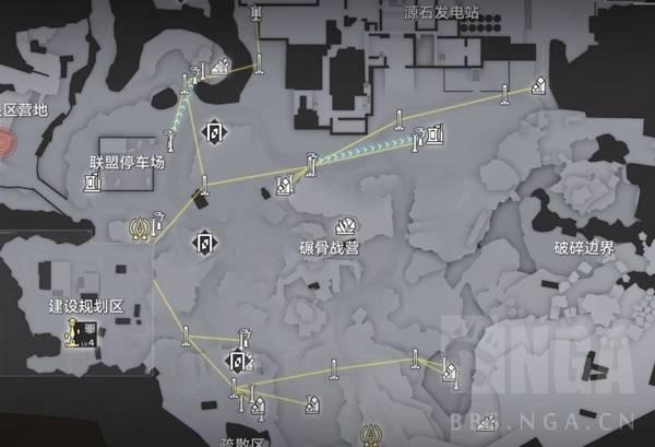 明日方舟终末地供能高地滑索怎么设置