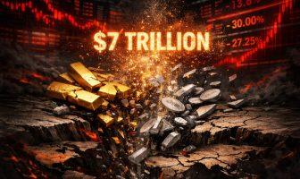 数十年来最大崩盘，36小时内贵金属市值蒸发超过7万亿美元