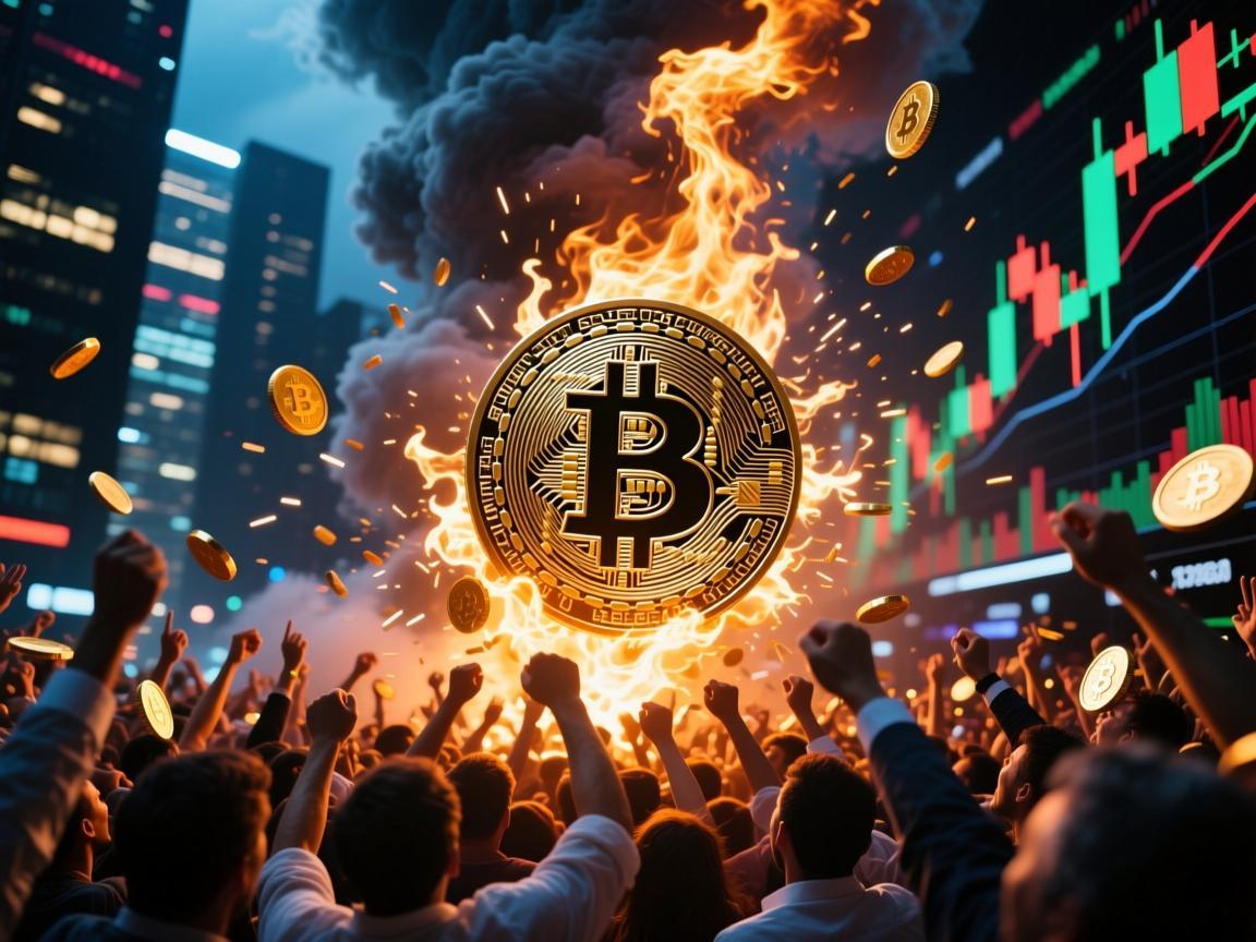 比特币价格突然上天，市场狂欢背后的暗流汹涌