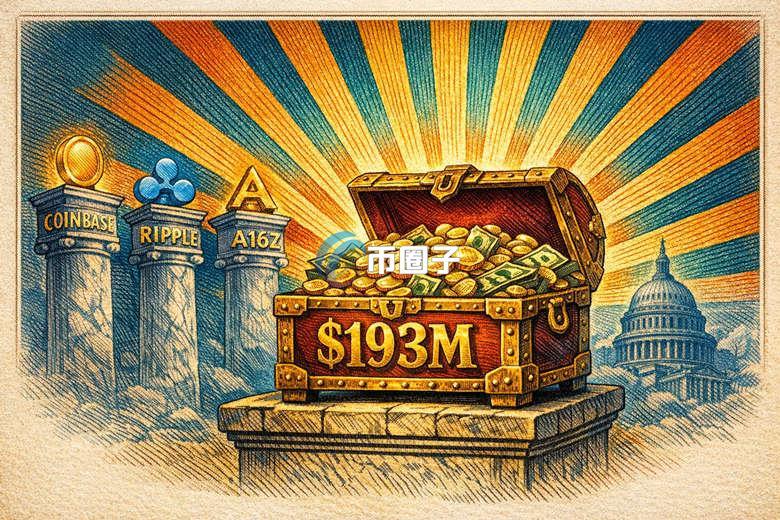 加密货币产业为2026年美国期中选举备战 Fairshake目前握有1.93亿美元现金