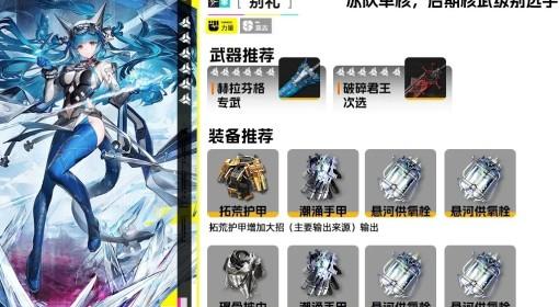 明日方舟：终末地 别礼单核阵容养成推荐