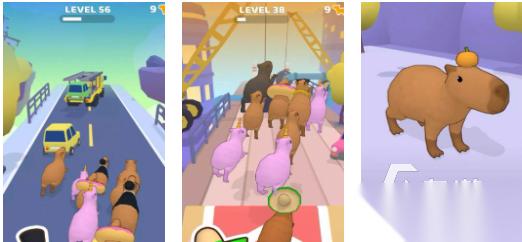 流行的卡皮巴拉跑酷游戏前十 免费的跑酷游戏排行榜2026