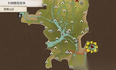 怪物猎人物语3命运双龙影蜘蛛在哪里