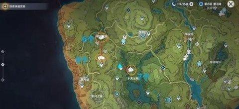 原神草神突破材料劫波莲采集路线图推荐