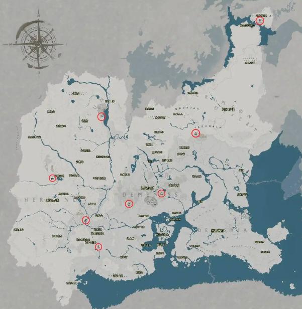 红色沙漠染坊位置一览