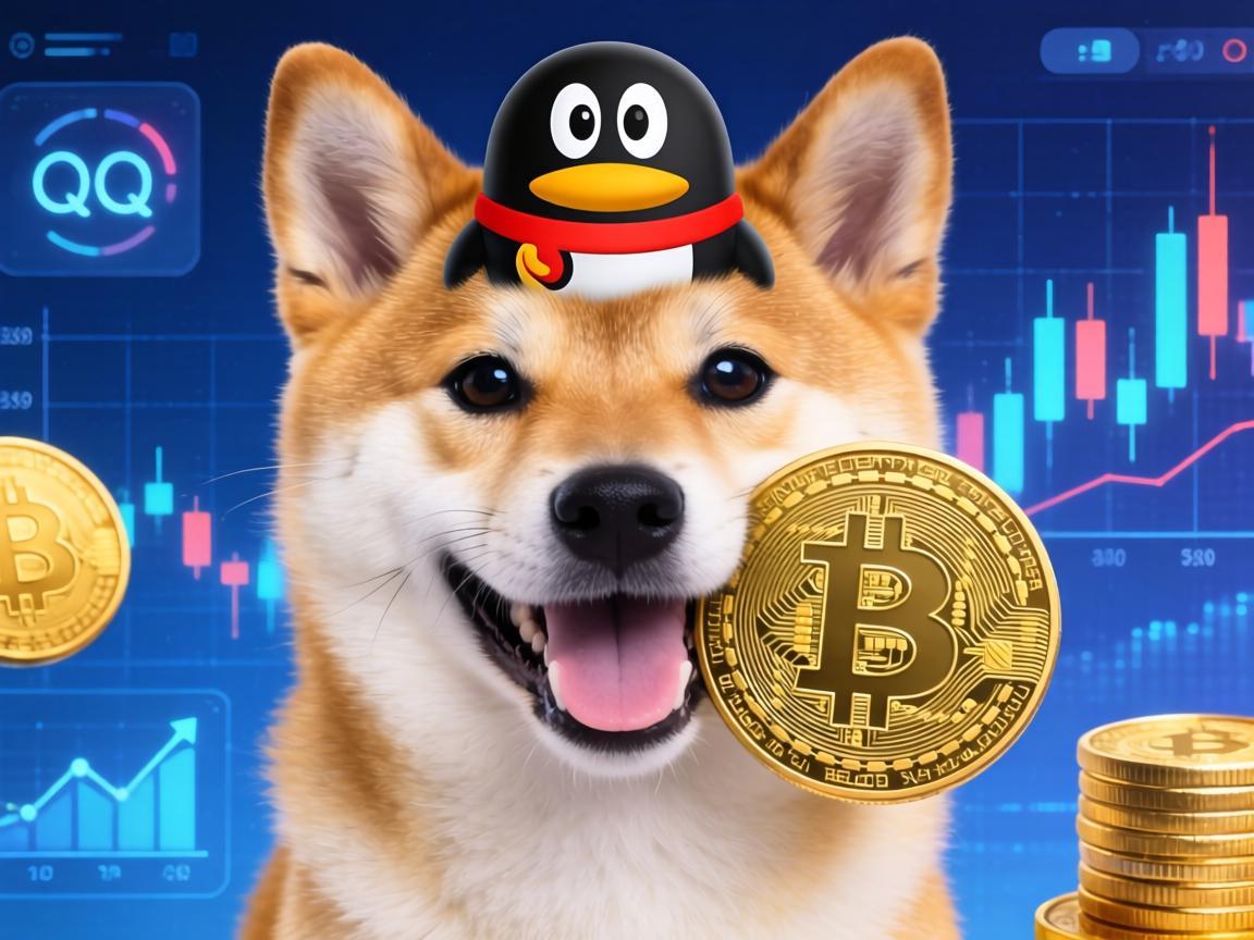 QQ狗狗币表情包，萌宠与数字货币的趣味碰撞