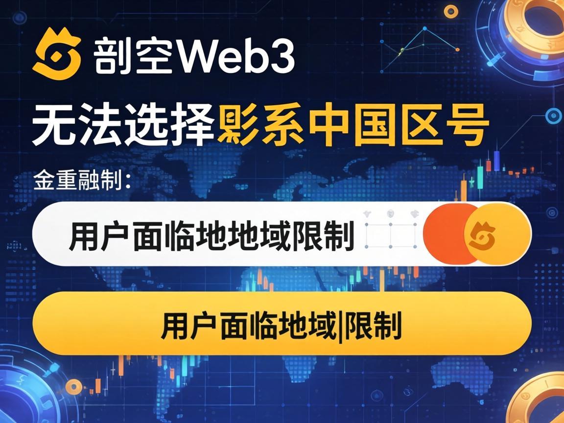 币安Web3无法选择中国区号，用户面临地域限制