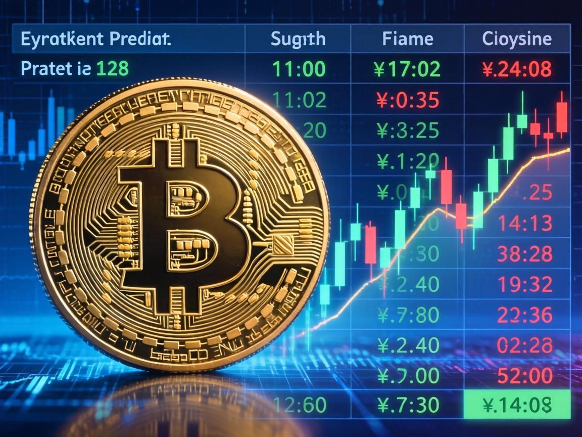 比特币价格预测，未来走势的表格分析