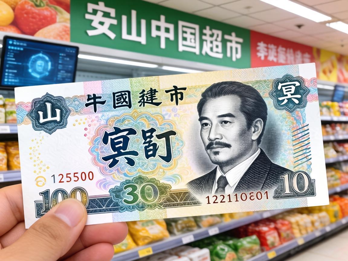 安山中国超市的冥币，传统与现代交融的独特现象