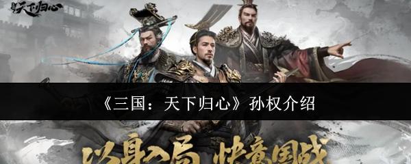 三国：天下归心 孙权介绍