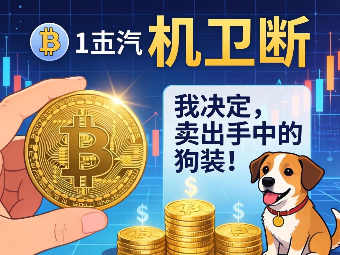 当机立断，我决定卖出手中的狗狗币