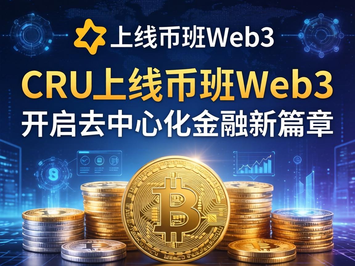 CRU上线币安Web3，开启去中心化金融新篇章