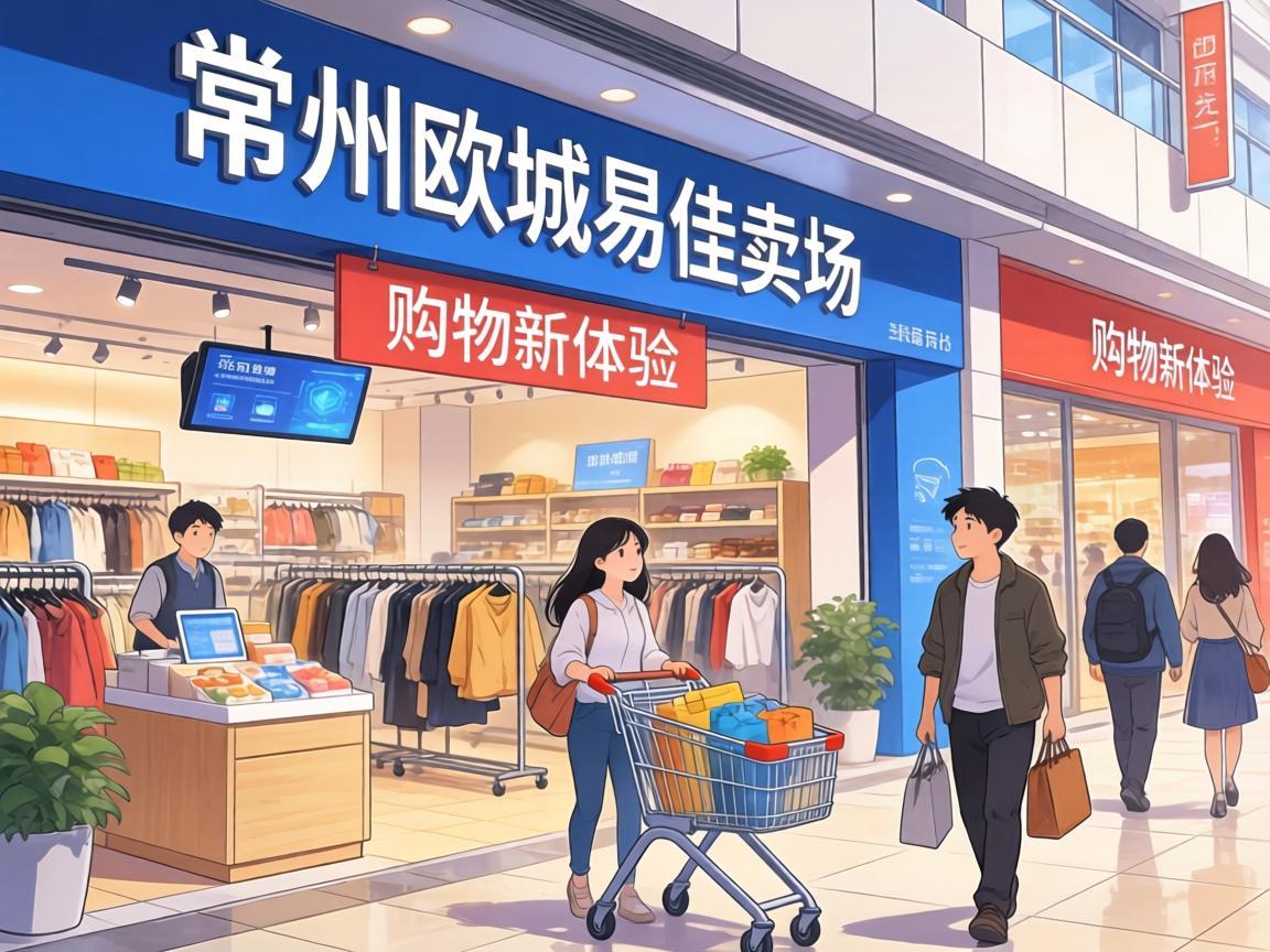 常州欧城易佳卖场的购物新体验