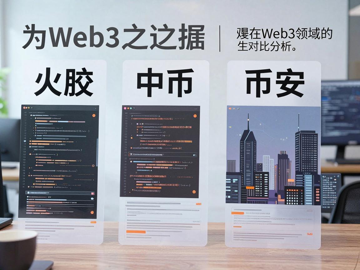 火币、中币与币安在Web3领域的对比分析
