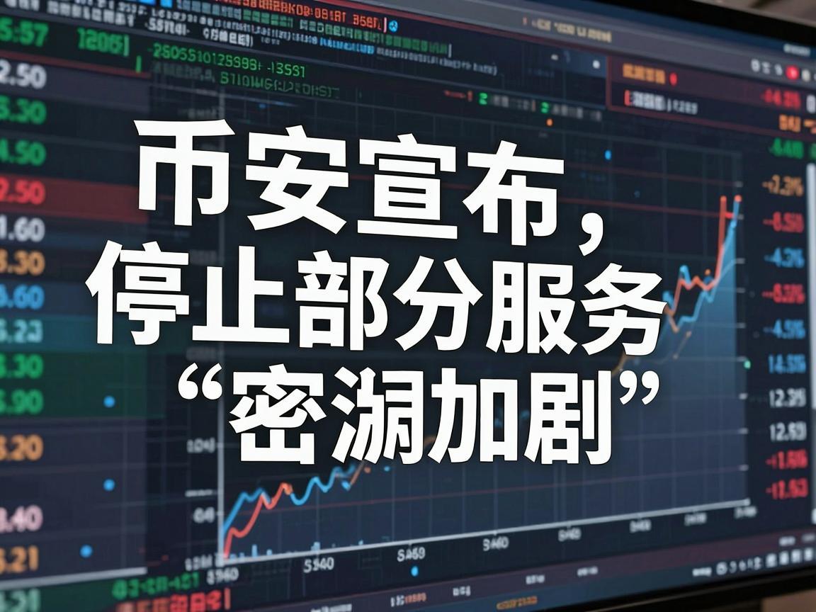 币安宣布停止部分服务，加密货币市场震荡加剧