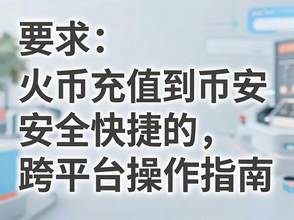 火币充值到币安，安全快捷的跨平台操作指南