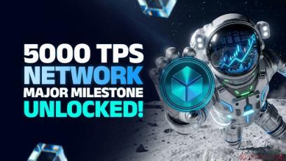 BlockDAG实现5000 TPS里程碑，树立去中心化游戏速度新标杆