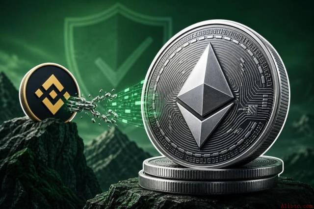 鲸鱼从币安提走11,142枚ETH，总流出量达32,278枚ETH