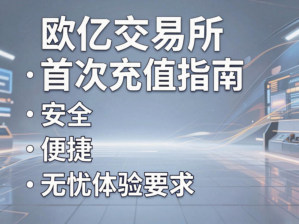 欧亿交易所首次充值指南，安全、便捷、无忧体验