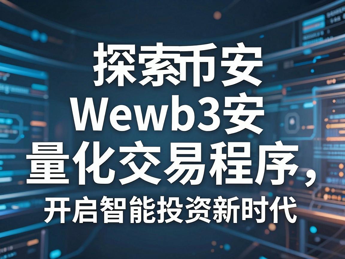 探索币安Web3量化交易程序，开启智能投资新时代