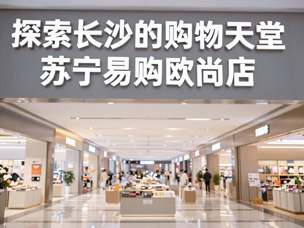 探索长沙的购物天堂——苏宁易购欧尚店