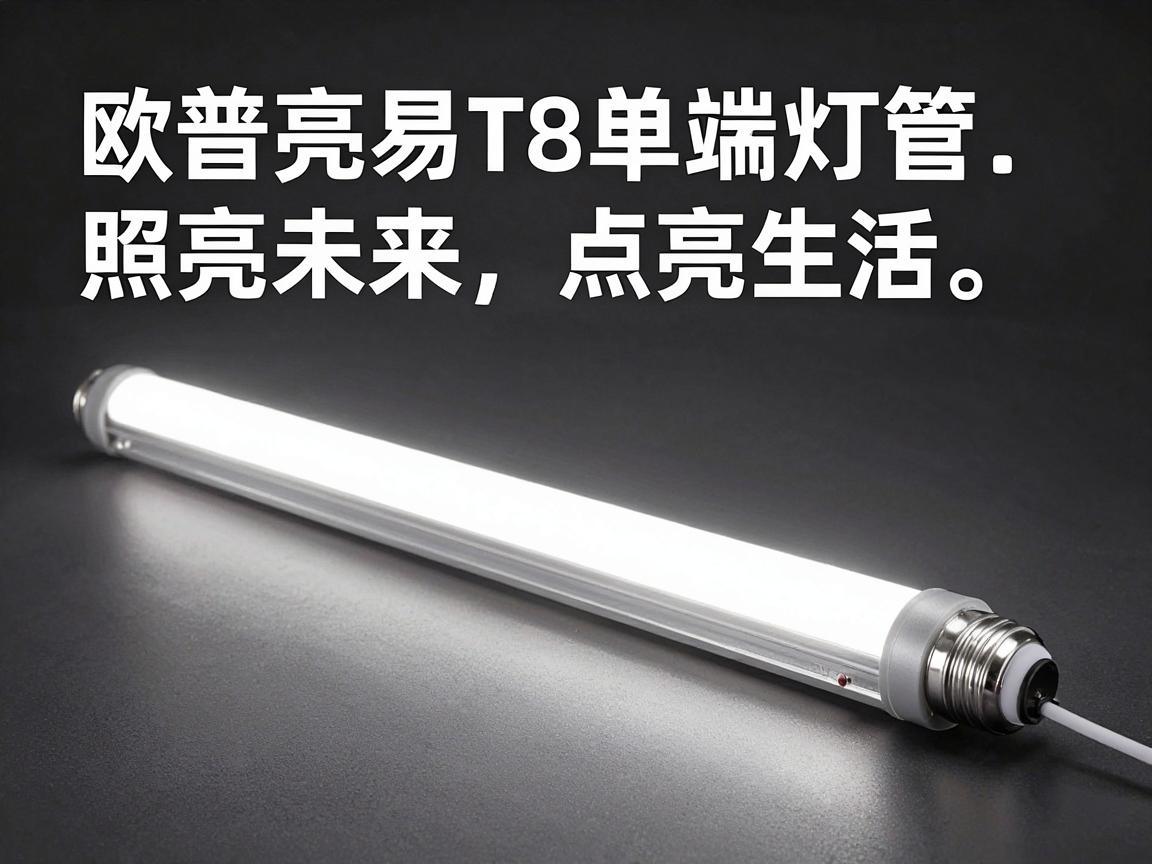 欧普亮易T8单端灯管，照亮未来，点亮生活