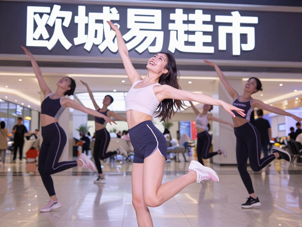 欧城易佳超市跳舞