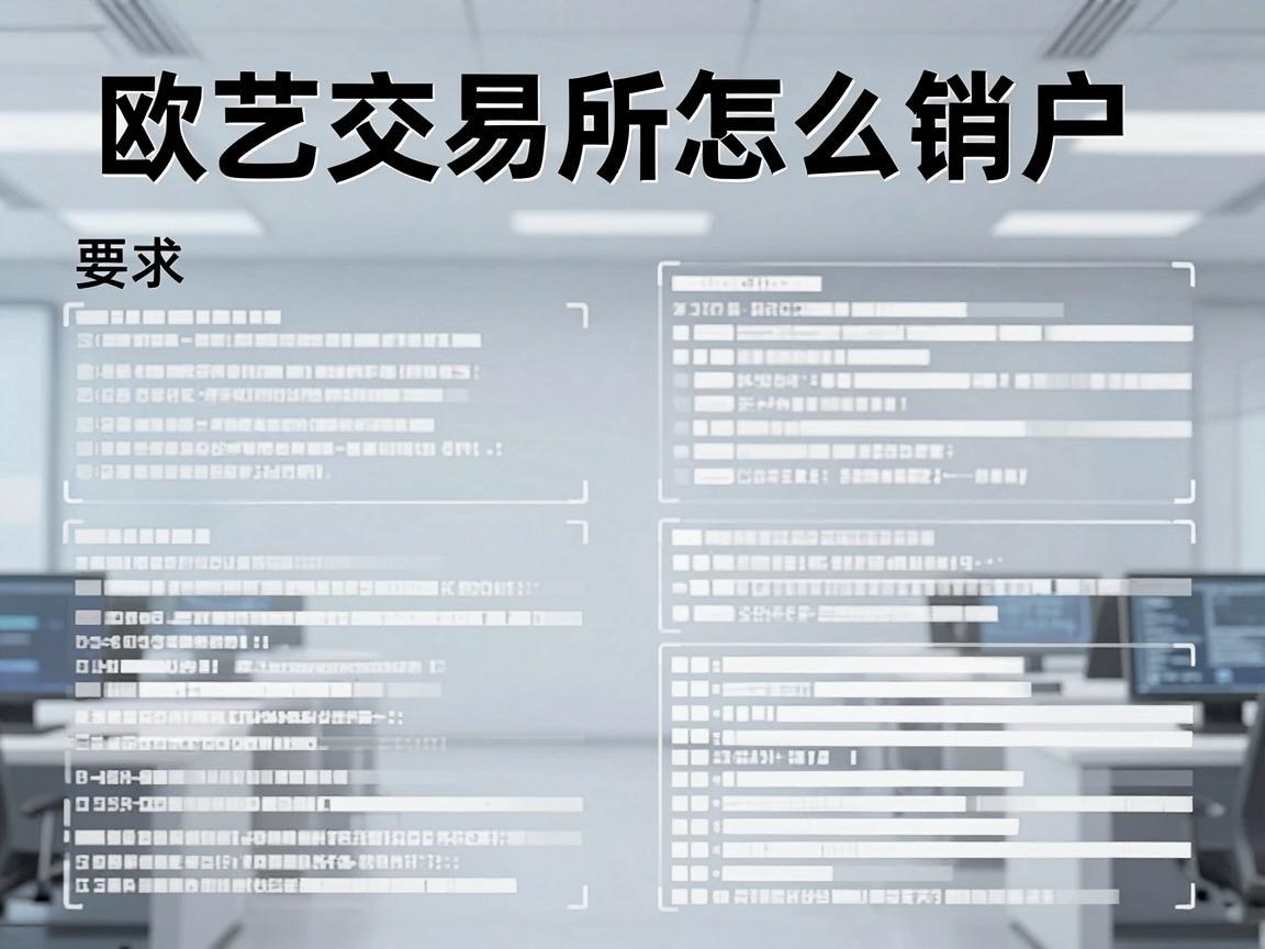 欧艺交易所怎么销户