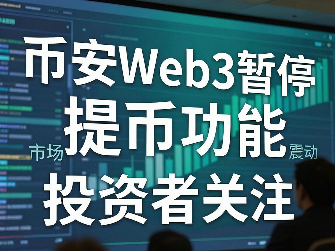 币安Web3暂停提币功能，市场震动与投资者关注