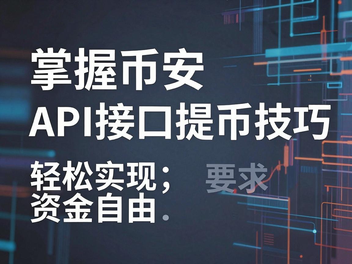 掌握币安API接口提币技巧，轻松实现资金自由