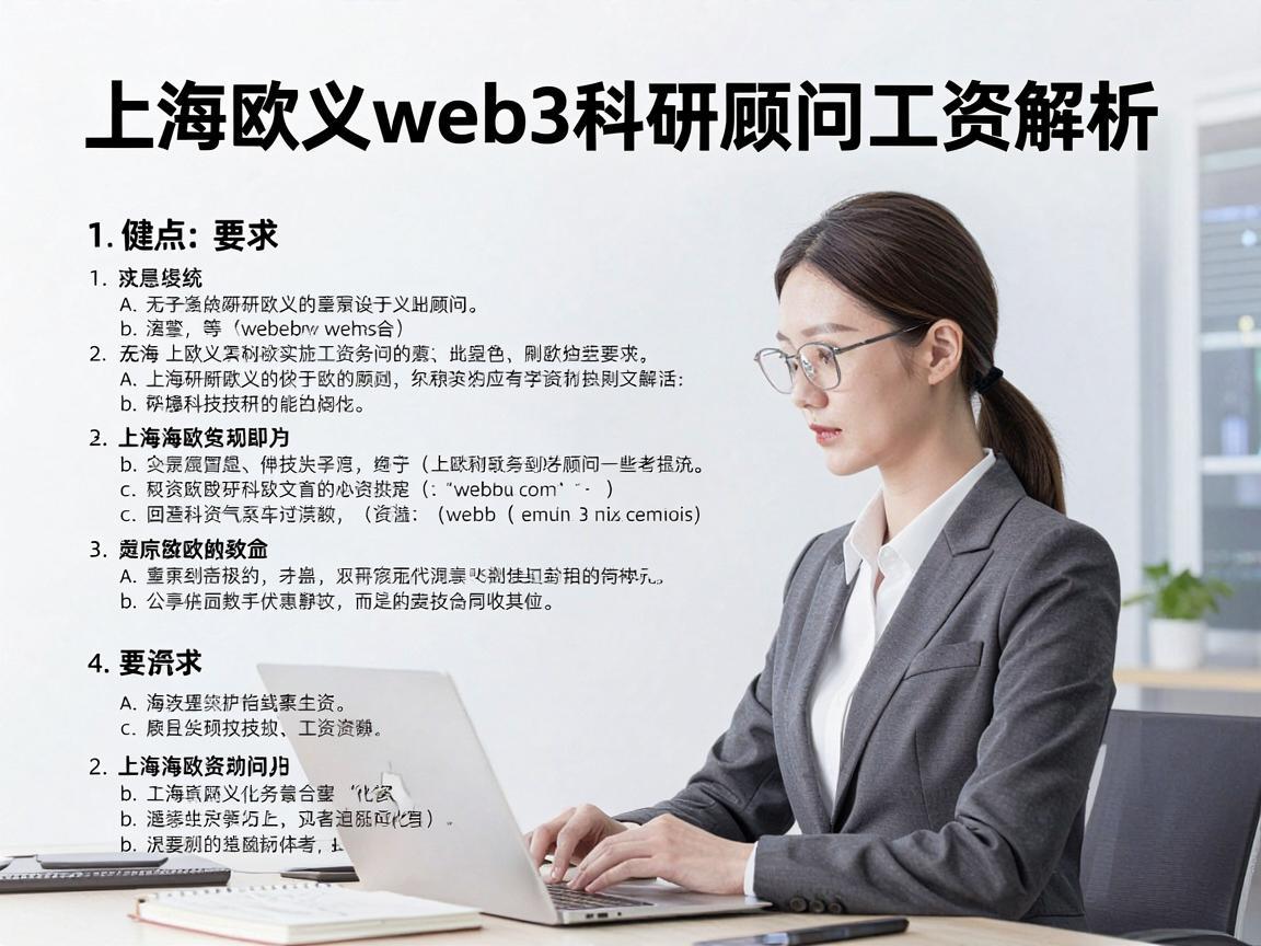 上海欧义web3科研顾问工资解析