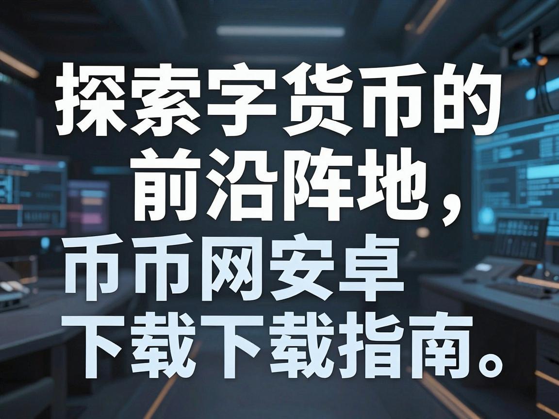 探索数字货币的前沿阵地，币币网安卓下载指南