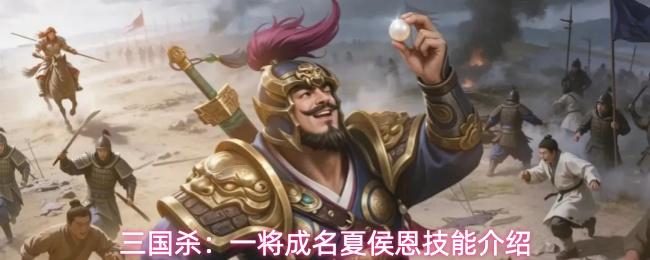 三国杀一将成名夏侯恩技能介绍 三国杀一将成名夏侯恩技能一览