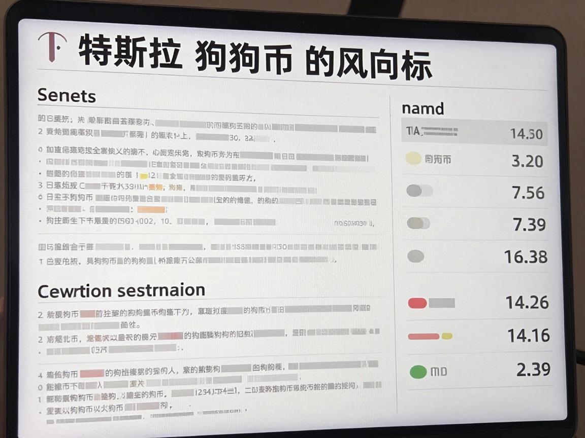 特斯拉财报，狗狗币的风向标