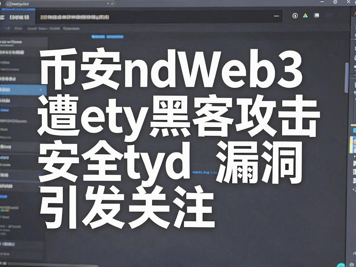 币安Web3遭黑客攻击，安全漏洞引发关注