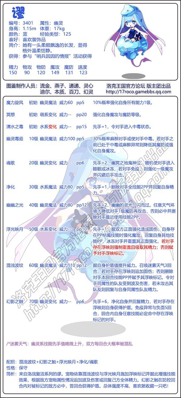 洛克王国谬性格推荐