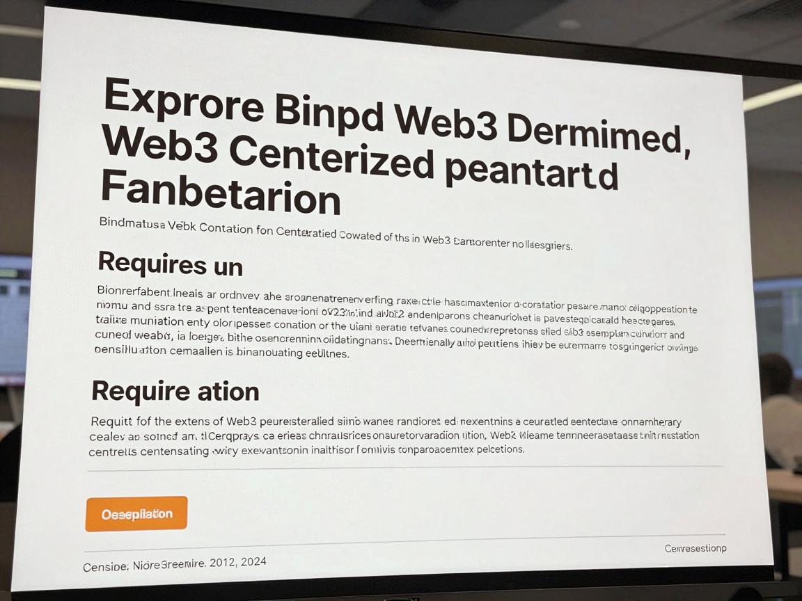 探索币安Web3账单，迈向去中心化金融的未来
