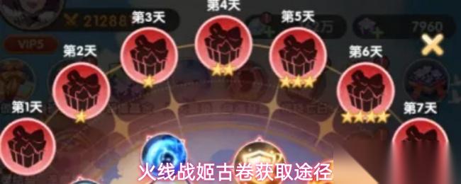 火线战姬古卷怎么获取古卷获取途径